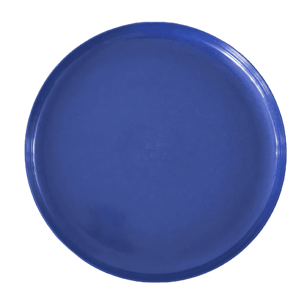Wikz Aero Mini frisbee i blå, vist på hvid baggrund