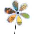 Wikz Vindspinner – Twista Flower – 27 cm – Regnbue